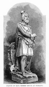 Statue of King Robert the Bruce at Stirling